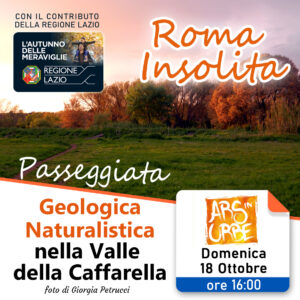 roma, roma insolita, visita guidata, caffarella, parco, natura, geologia, 