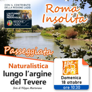 roma, roma insolita, visita guidata, tevere, natura, borgo, 